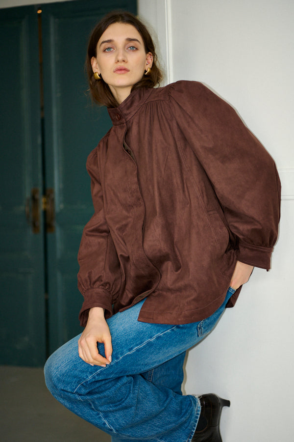 Veneta Jacket <br>-Brown-