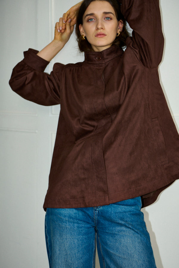 Veneta Jacket <br>-Brown-