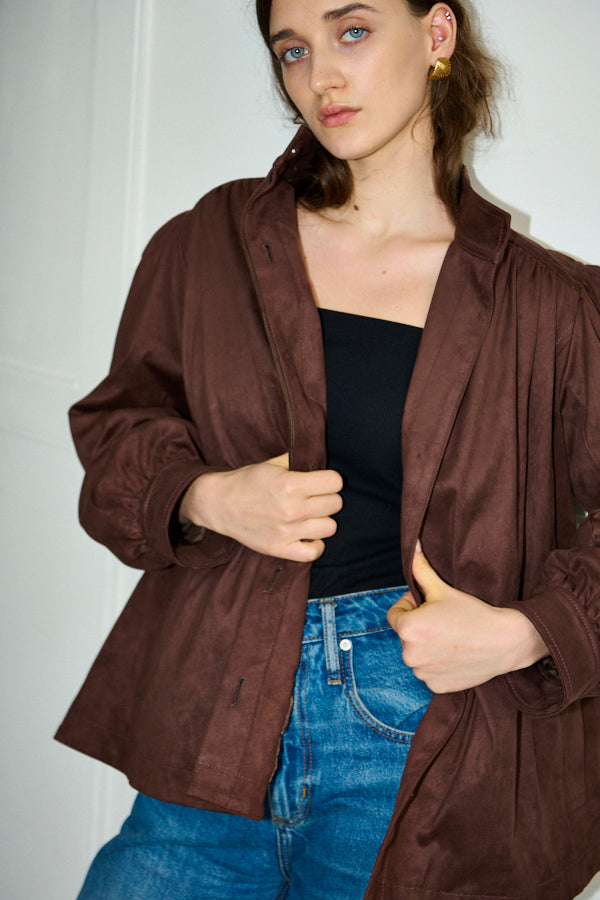 Veneta Jacket <br>-Brown-