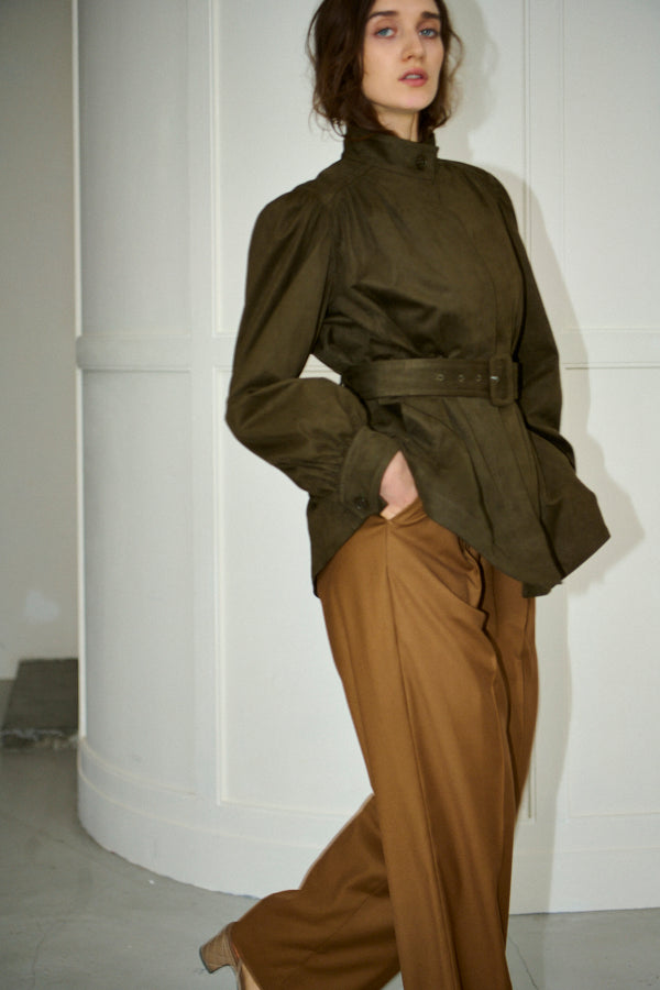 Veneta Jacket <br>-Khaki-