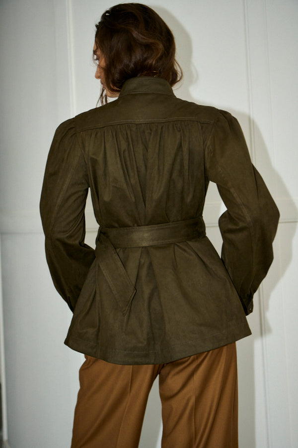 Veneta Jacket <br>-Khaki-
