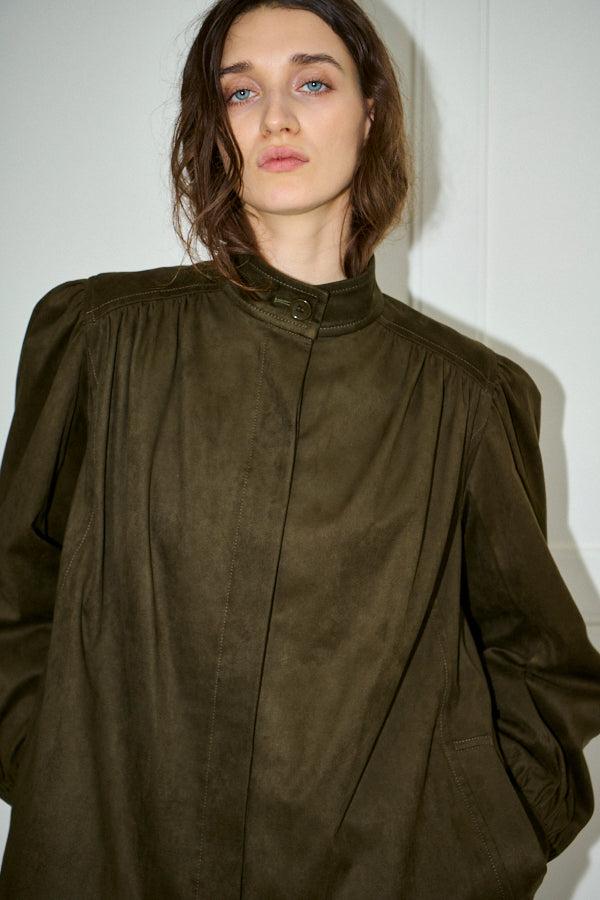 Veneta Jacket <br>-Khaki-