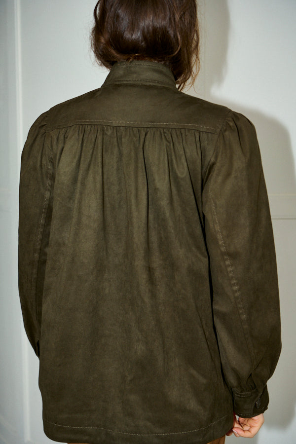 Veneta Jacket <br>-Khaki-