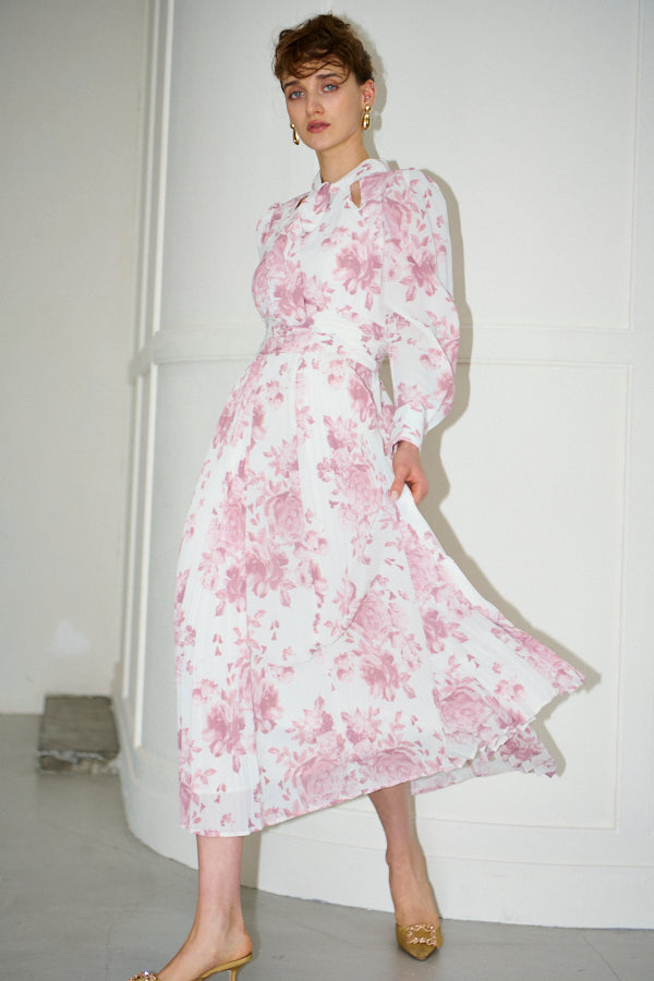 Abby Flower Dress  <br> -PNK.pt-