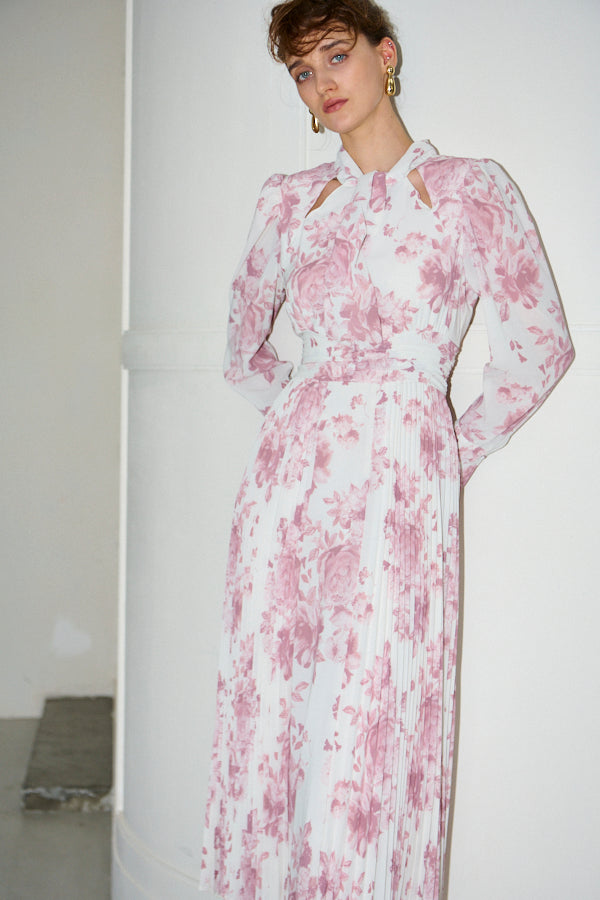 Abby Flower Dress  <br> -PNK.pt-