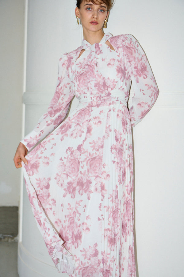 Abby Flower Dress  <br> -PNK.pt-