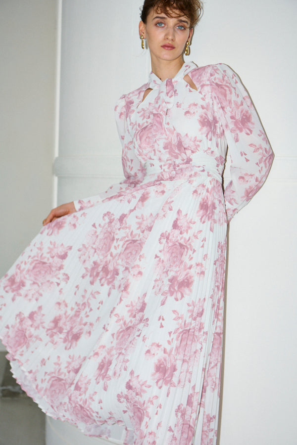 Abby Flower Dress  <br> -PNK.pt-