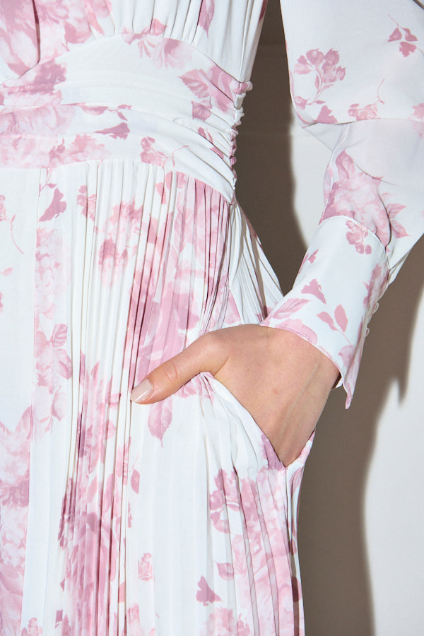 Abby Flower Dress  <br> -PNK.pt-