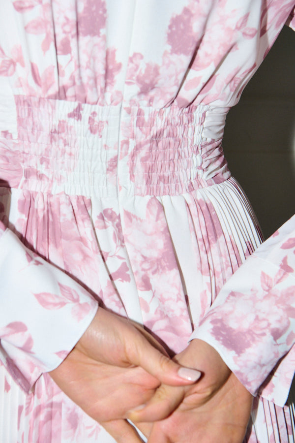 Abby Flower Dress  <br> -PNK.pt-