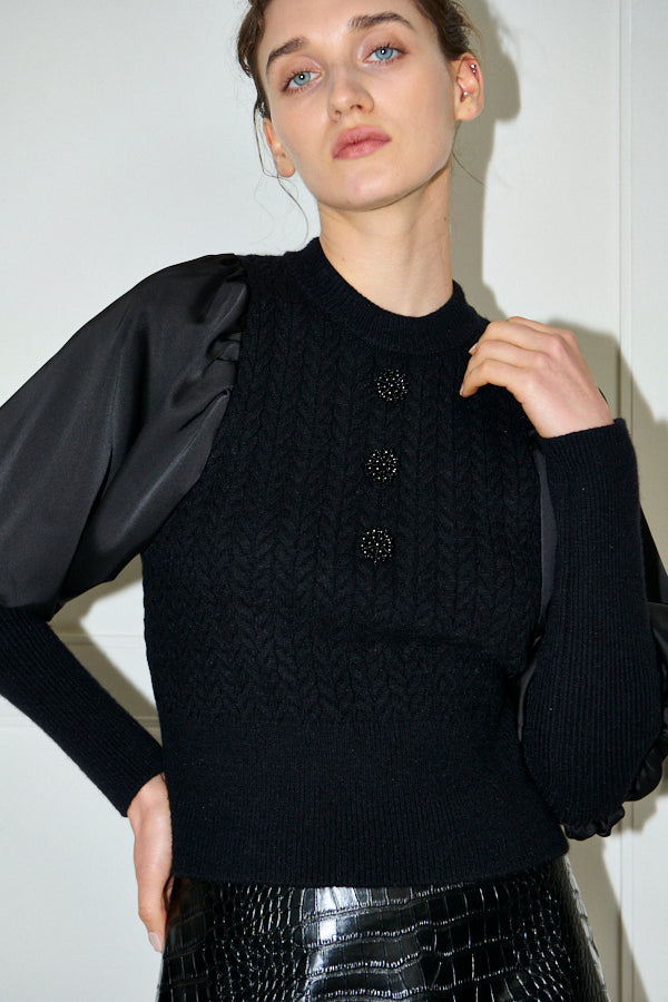 Eliana Pullover <br>-BLK-