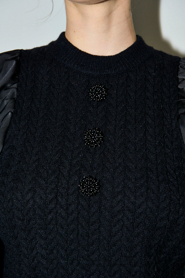 Eliana Pullover <br>-BLK-