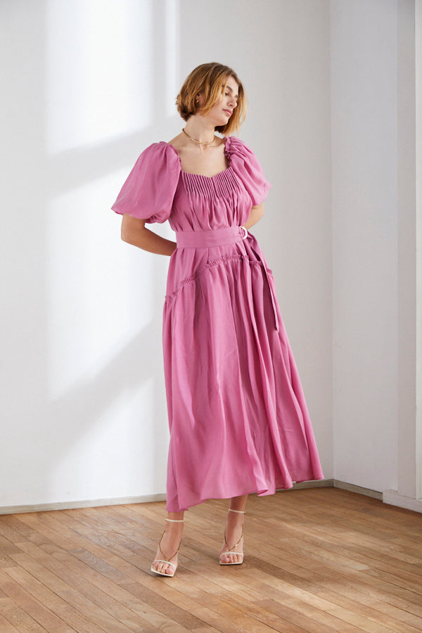 Memories Long Dress <br> -PNK-