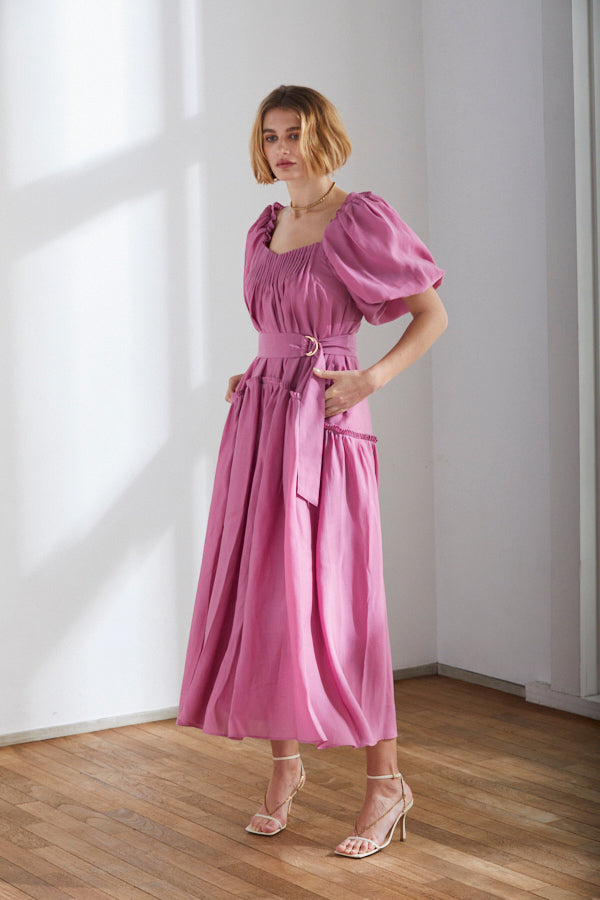 Memories Long Dress <br> -PNK-