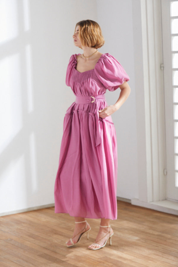 Memories Long Dress <br> -PNK-