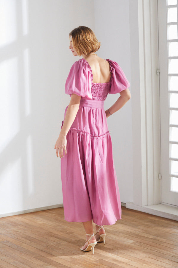 Memories Long Dress <br> -PNK-