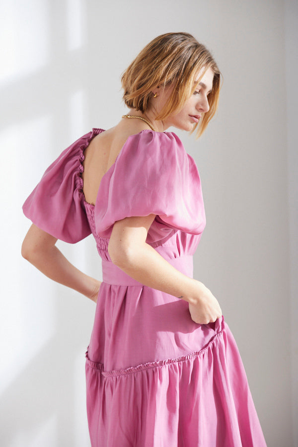 Memories Long Dress <br> -PNK-