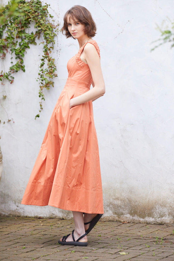 On The Rise Long Dress<br> -ORG-