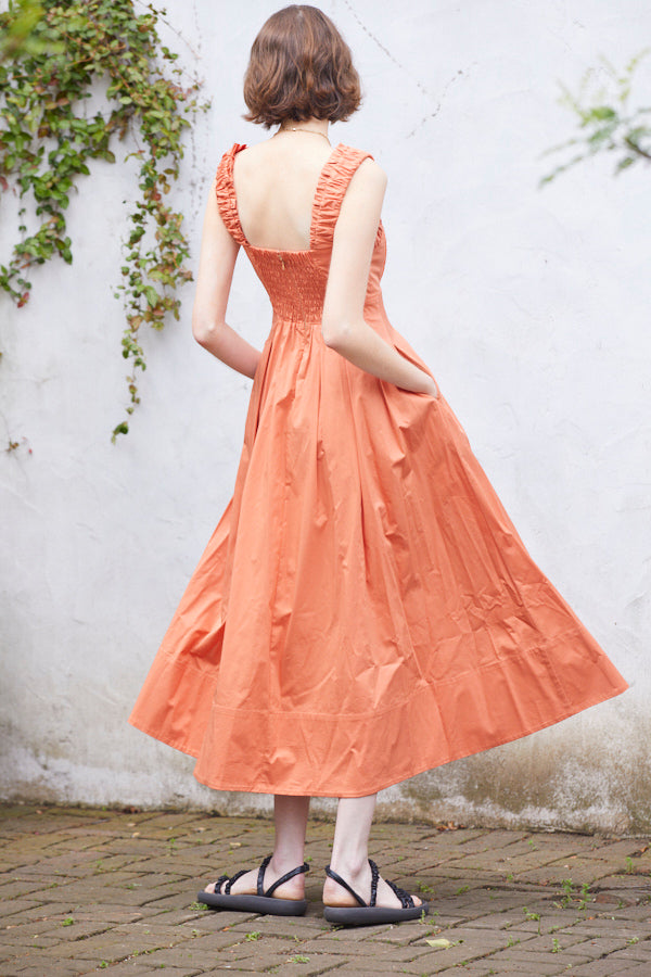 On The Rise Long Dress<br> -ORG-