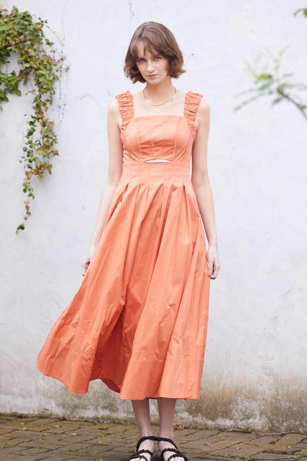 On The Rise Long Dress<br> -ORG-