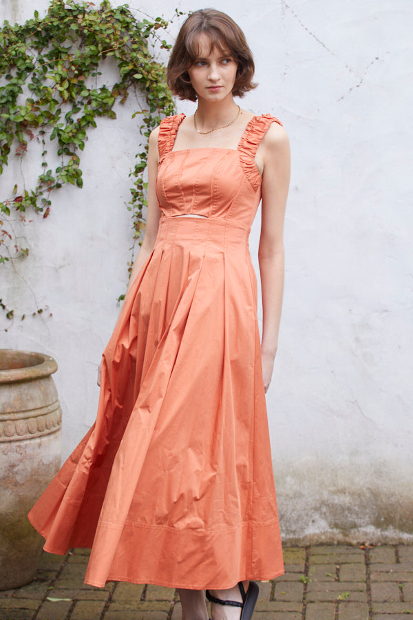 On The Rise Long Dress<br> -ORG-