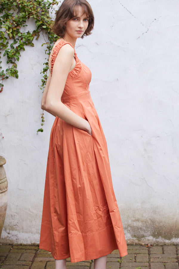 On The Rise Long Dress<br> -ORG-