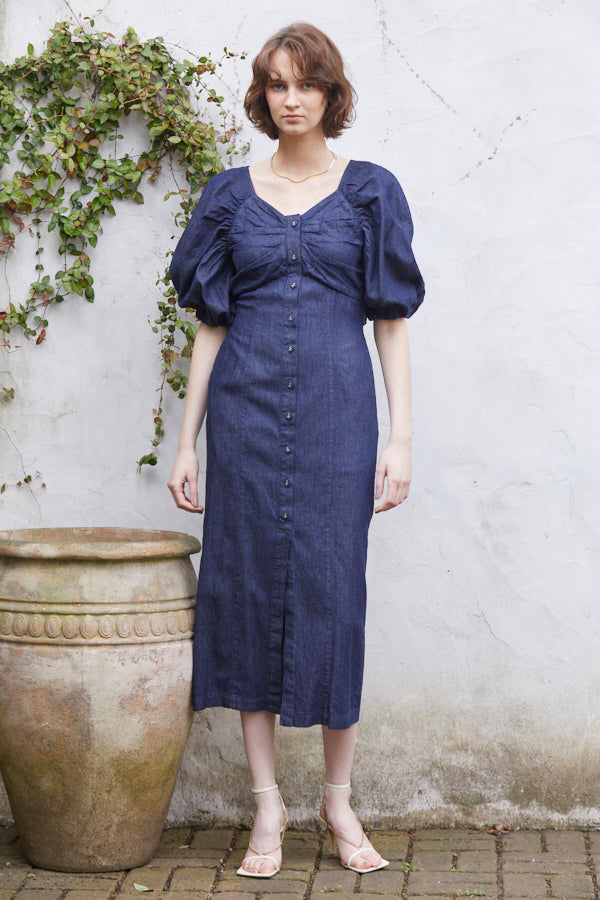 Alicia Dress <br>  -NVY-