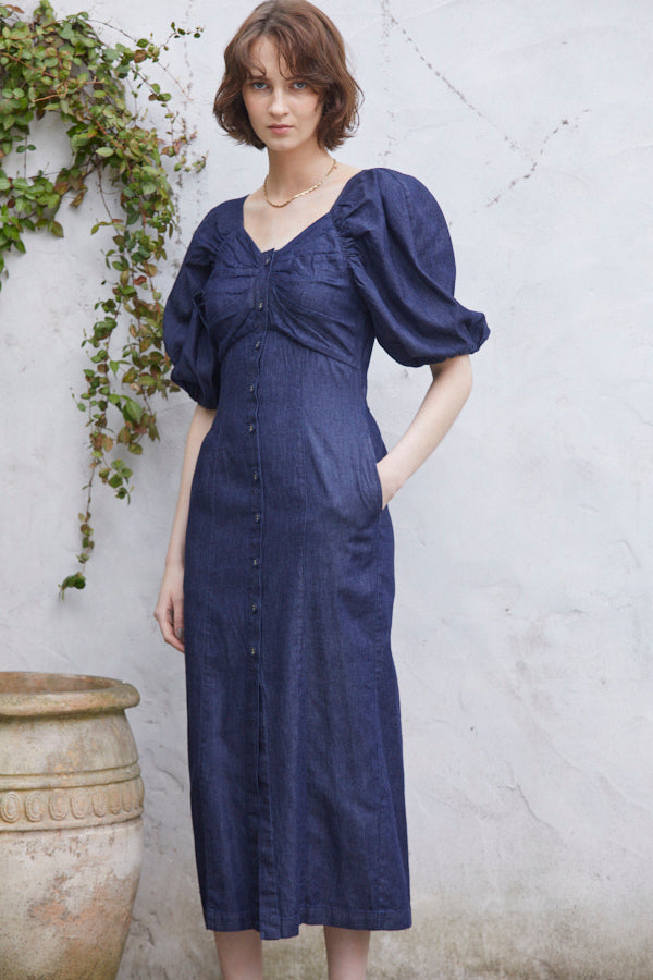 Alicia Dress <br>  -NVY-