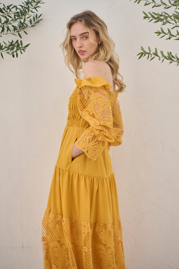 Before Sunset Dress <br> -YEL-