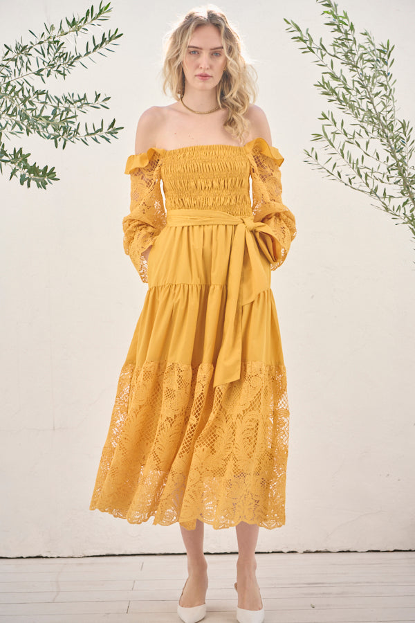 Before Sunset Dress <br> -YEL-