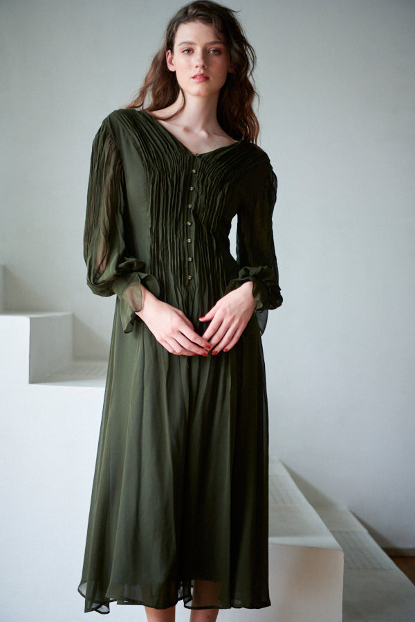 Alicia Long Dress  <br> -KHA-