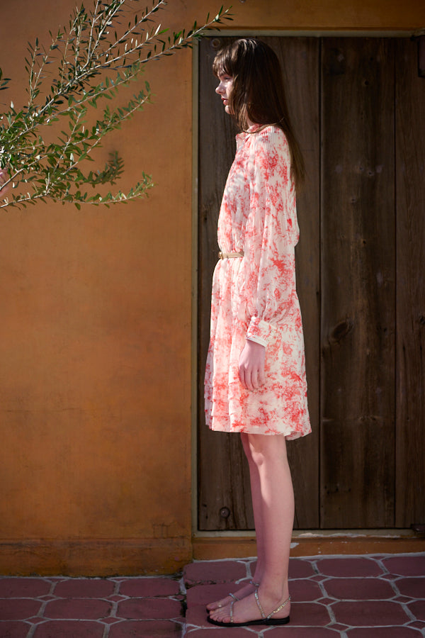 Merida Floral Belted Dress <br>  -OFF×org pt-