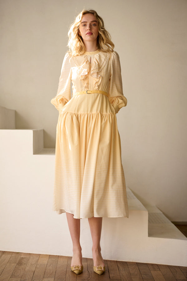 Eliana Dress <br> -YEL-