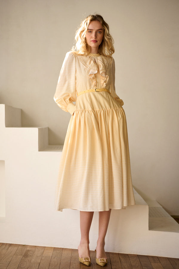 Eliana Dress <br> -YEL-