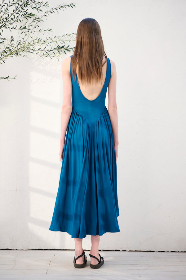 Vera Open Back Dress <br>  -S.BLU-