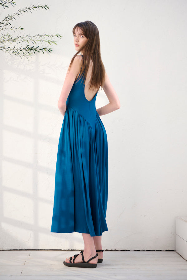 Vera Open Back Dress <br>  -S.BLU-