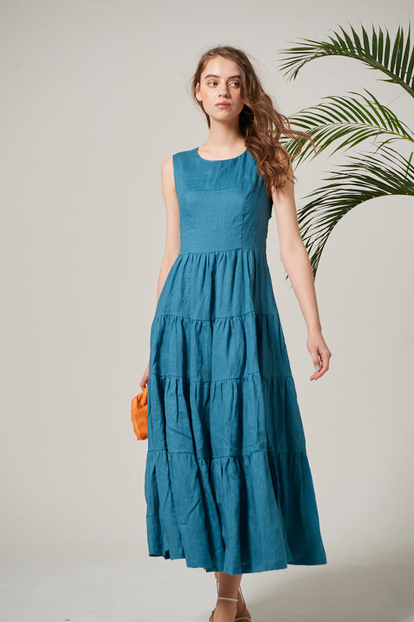 Lulani Dress<br> -BLU-