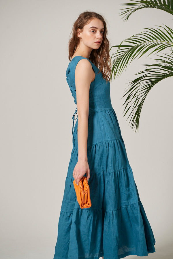 Lulani Dress<br> -BLU-