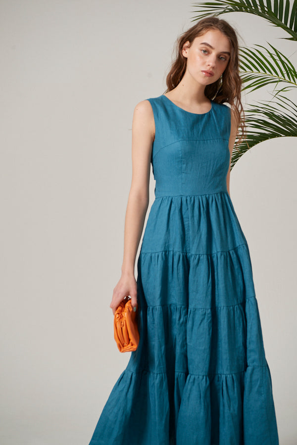 Lulani Dress<br> -BLU-