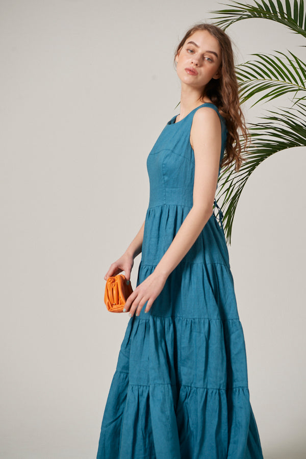 Lulani Dress<br> -BLU-