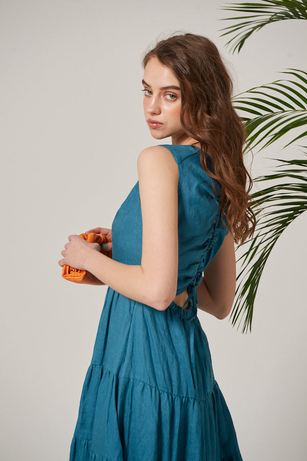 Lulani Dress<br> -BLU-