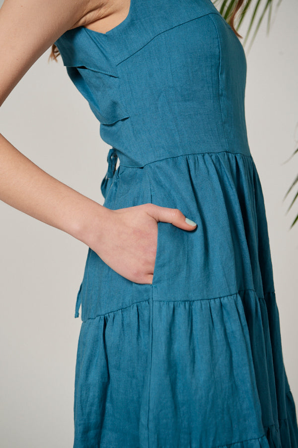 Lulani Dress<br> -BLU-