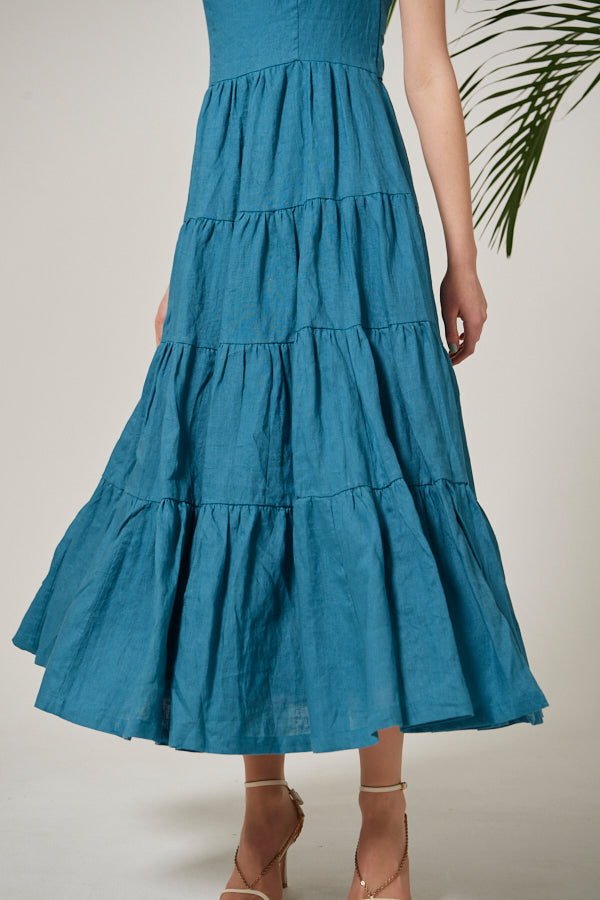 Lulani Dress<br> -BLU-